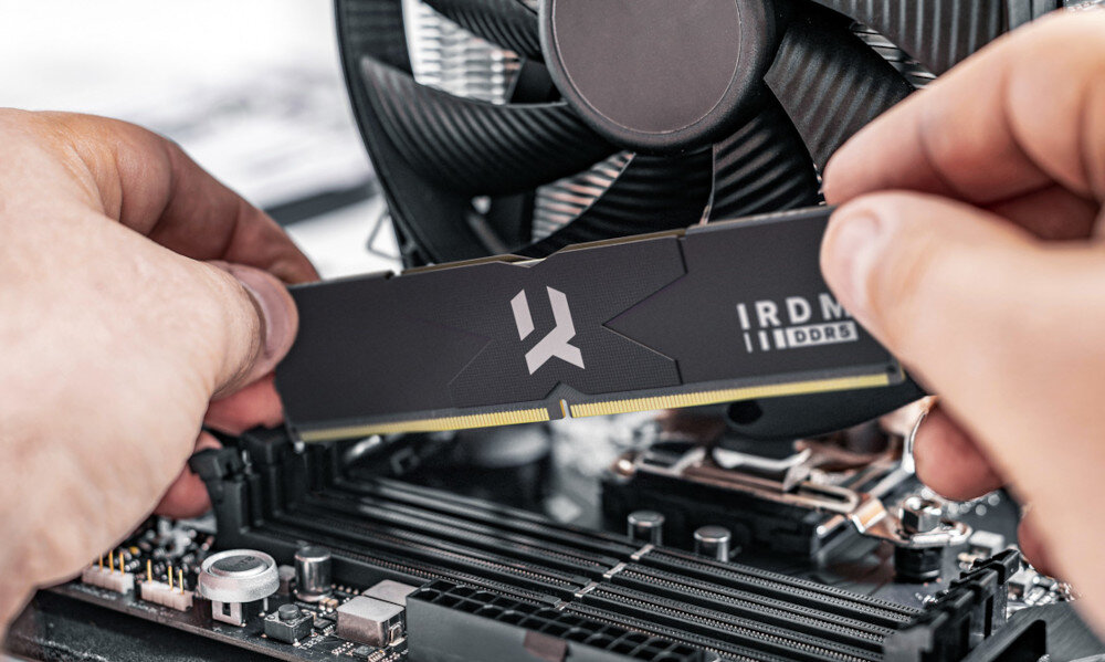 Pamięć RAM GOODRAM IRDM 64GB 6000MHz niezawodność korekcja błędów