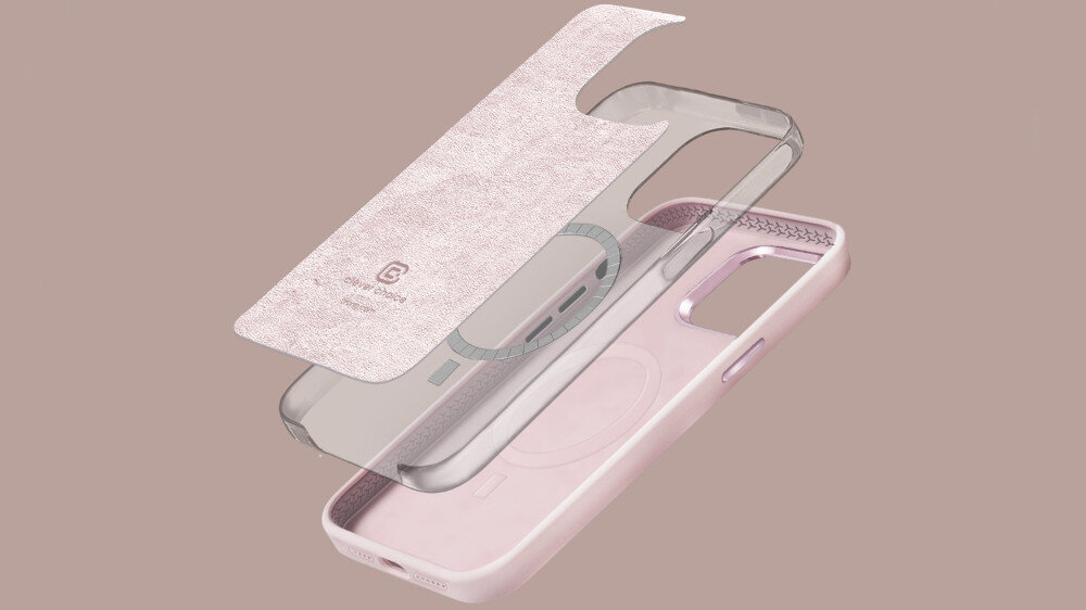 Etui CRONG Color Cover LUX Magnetic MagSafe do Apple iPhone 15 Pro - magsafe