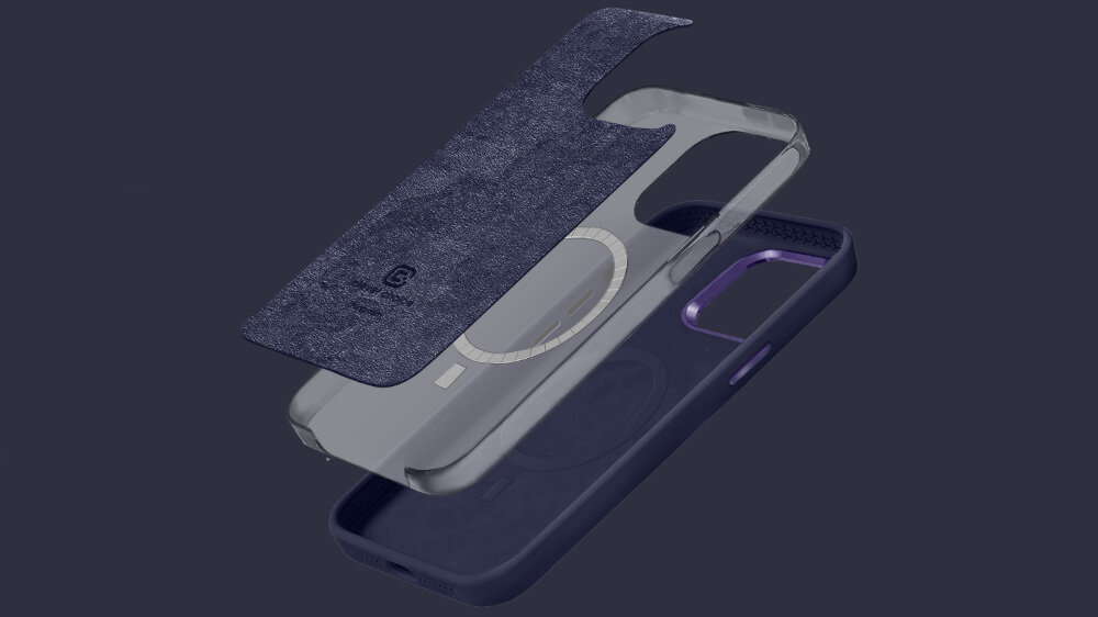 Etui CRONG Color Cover LUX Magnetic MagSafe do Apple iPhone 15 - magsafe