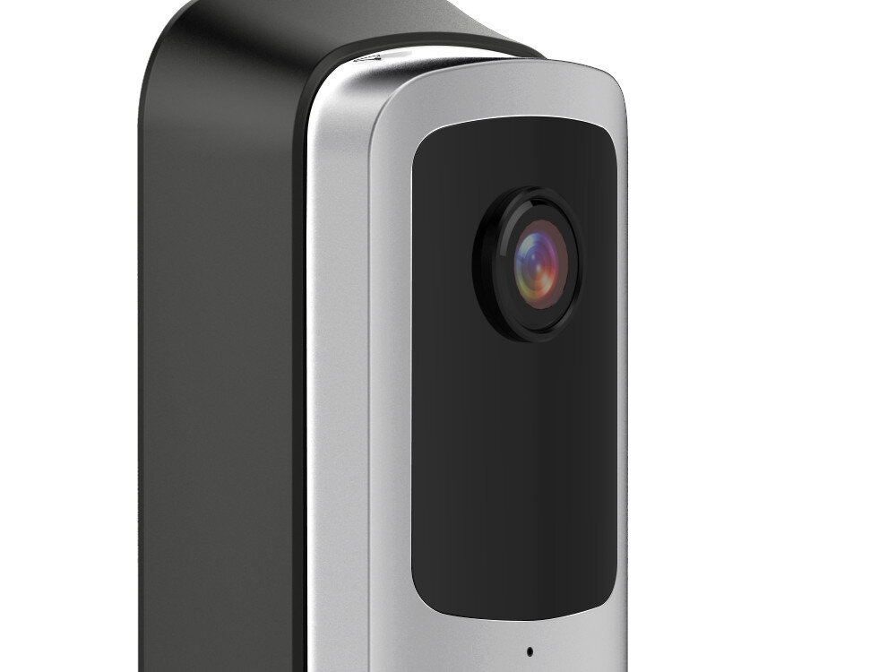 Zestaw wideodomofonowy DENVER SHV-120 Czarno-srebrny obraz jakość rozdzielczość kąt widzenia