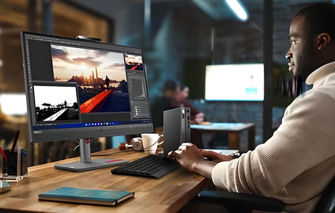 Komputer LENOVO ThinkCentre neo 50q Gen 4 - ThinkShield