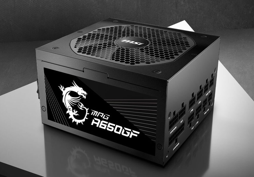 Komputer MAD DOG MD12400F-PPI2V1 zasilacz energia certyfikat moc kompatybilność