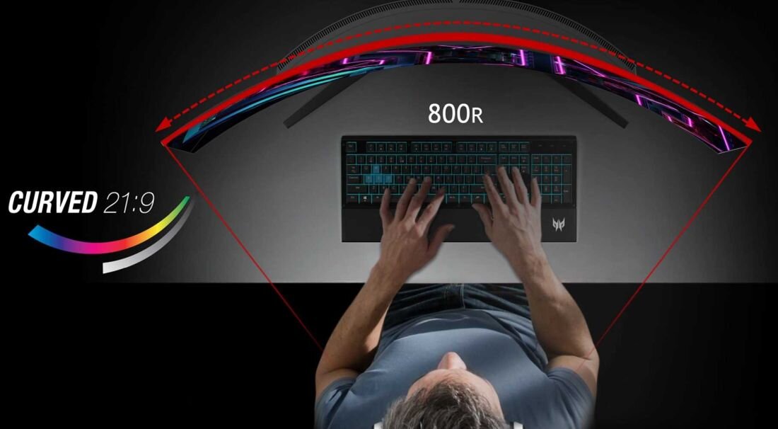 Monitor ACER Predator X45BMIIPHUZX - 800R