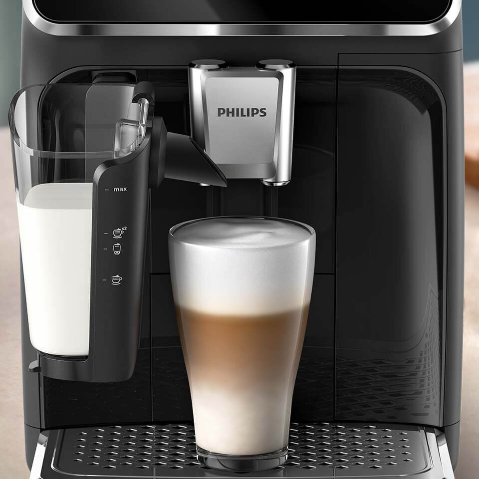 System LatteGo dla aksamitnej pianki i łatwego mycia System LatteGo dla aksamitnej pianki i łatwego mycia