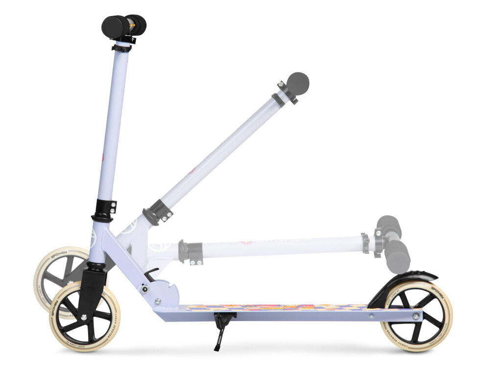 Hulajnoga SPOKEY Notus Fioletowy skladana niewielka waga 2,45 kg