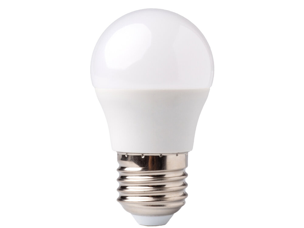 Żarówka LED ECOLIGHT Golf ball EC79335 5W E27 15000 cykli wlacz/wylacz czas nagrzewania 0,4 sekundy natychmiastowa pelna jasnosc