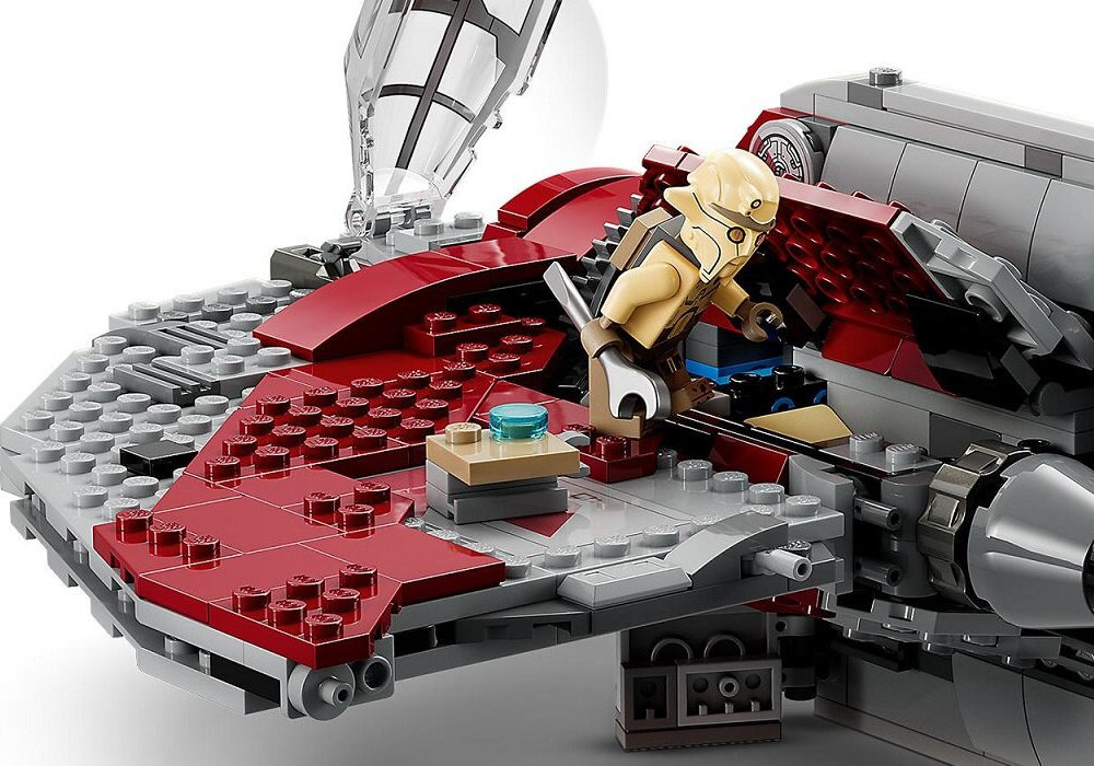 LEGO 75362 Star Wars Prom kosmiczny Jedi T-6 Ahsoki Tano zabawa edukacja rozwój wyposażenie kreatywność
