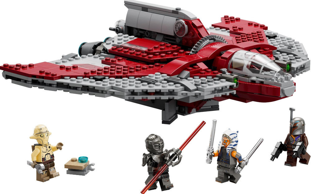 LEGO 75362 Star Wars Prom kosmiczny Jedi T-6 Ahsoki Tano zabawa edukacja rozwój wyposażenie kreatywność