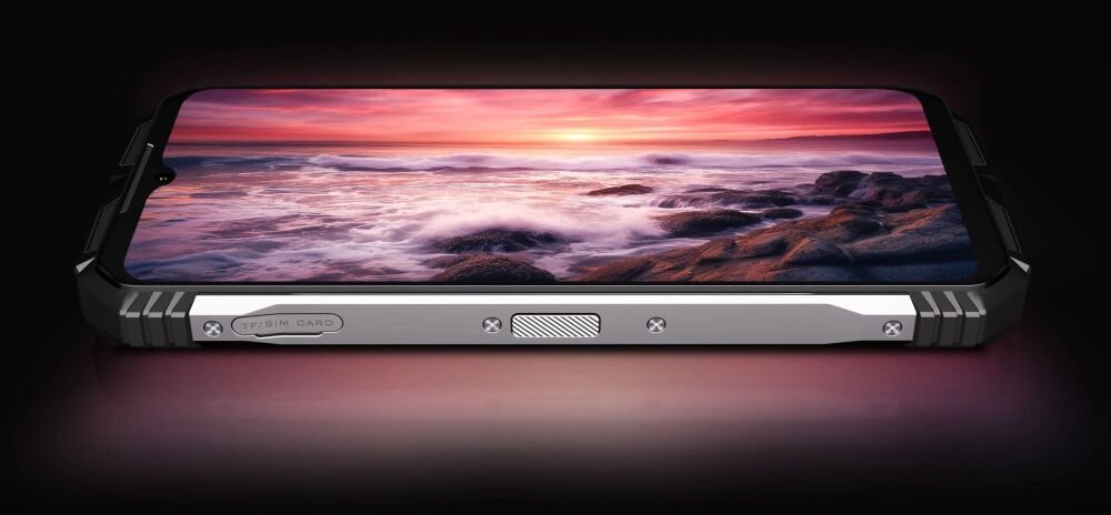 Smartfon DOOGEE S100    ekran bateria aparat procesor ram pamięć pojemność rozdzielczość zdjęcia filmy opis dane cechy blokady system łączność wifi bluetooth obudowa szkło odporność porty muzyka transfer sieć przekątna matryca waga czujniki oled amoled ips