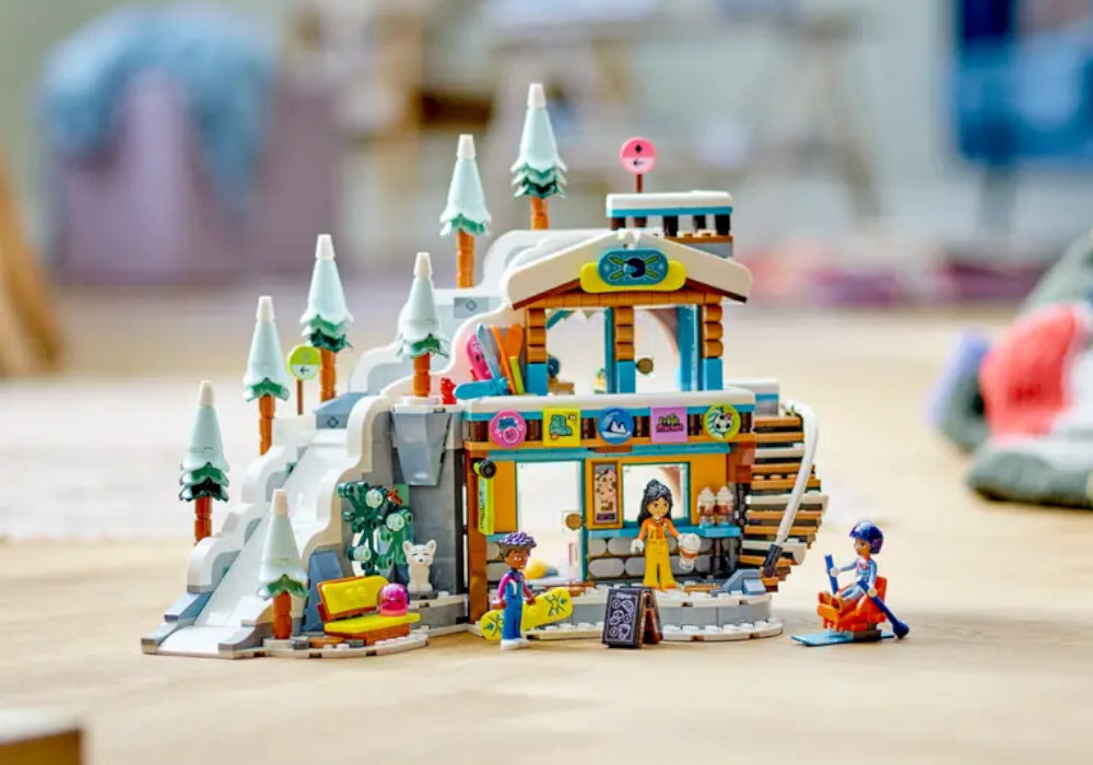 LEGO 41756 Friends Stok narciarski i kawiarnia zabawa edukacja rozwój wyposażenie kreatywność
