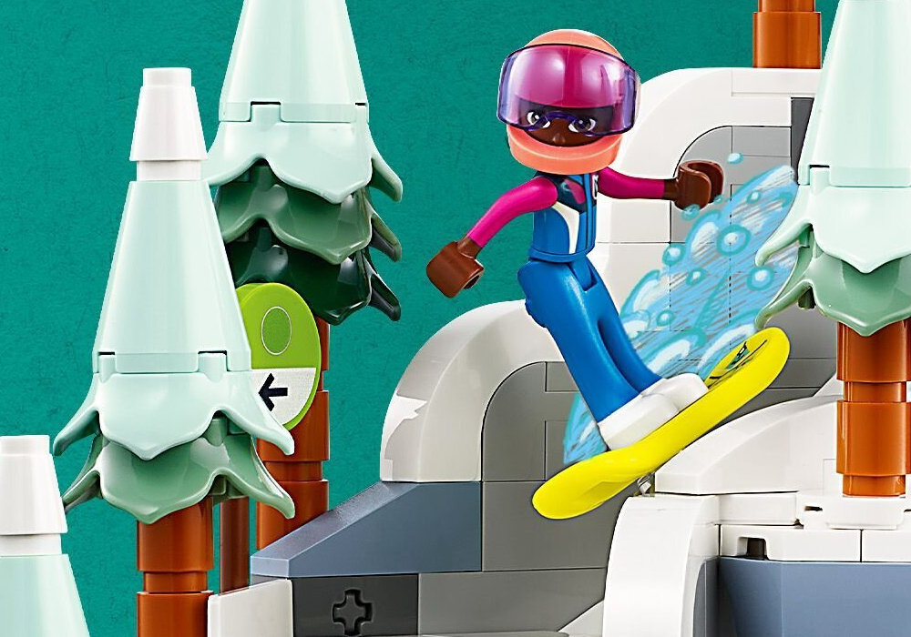 LEGO 41756 Friends Stok narciarski i kawiarnia zabawa edukacja rozwój wyposażenie kreatywność