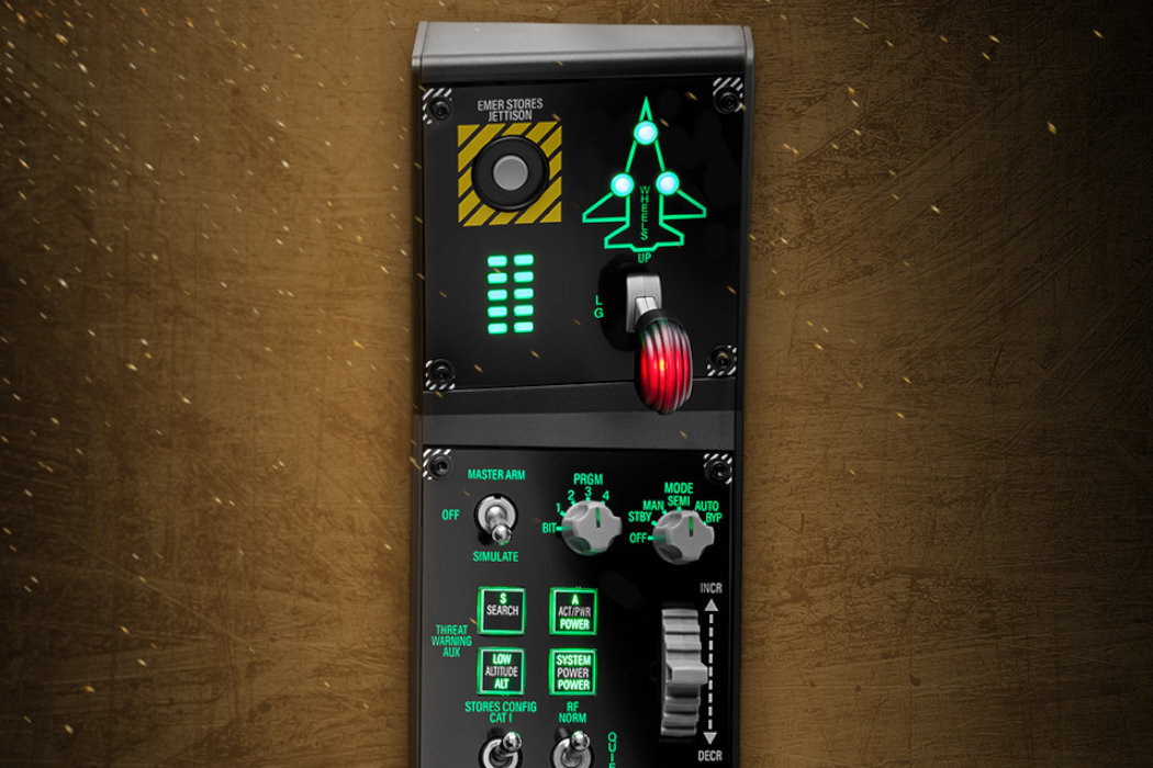 Pulpit sterowniczy THRUSTMASTER Viper Panel sterowanie realizm licencja sterowanie dokładność