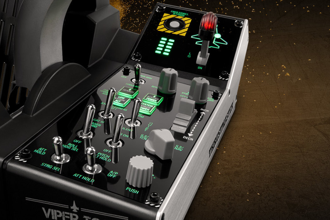 Pulpit sterowniczy THRUSTMASTER Viper Panel sterowanie realizm licencja sterowanie dokładność