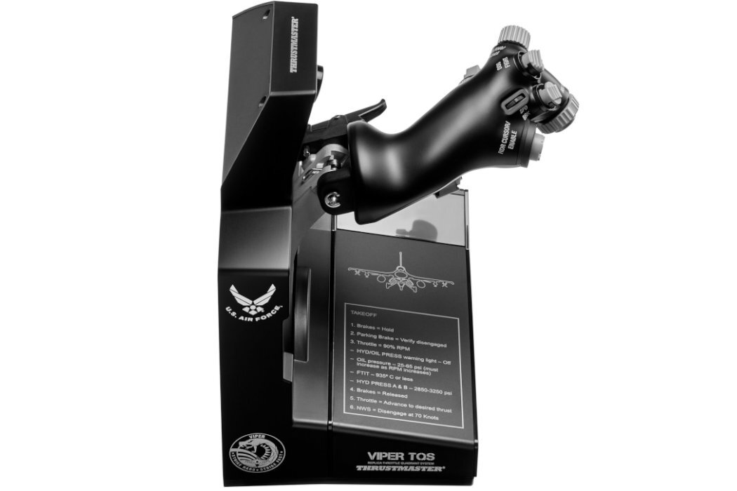 Przepustnica THRUSTMASTER Viper TQS sterowanie realizm licencja sterowanie dokładność