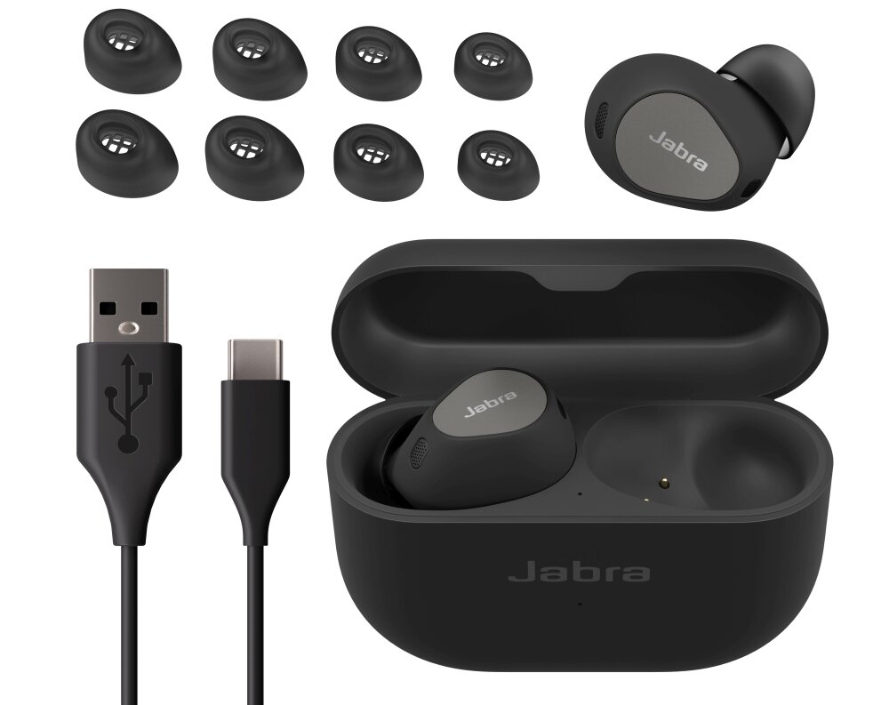 Słuchawki dokanałowe JABRA Elite 10 design komfort lekkość dźwięk jakość wrażenia słuchowe ergonomia lekkość sport aktywność podróże czas pracy działanie akumulator