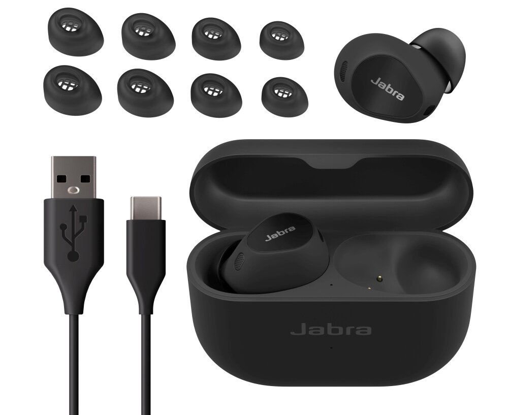 Słuchawki dokanałowe JABRA Elite 10 design komfort lekkość dźwięk jakość wrażenia słuchowe ergonomia lekkość sport aktywność podróże czas pracy działanie akumulator