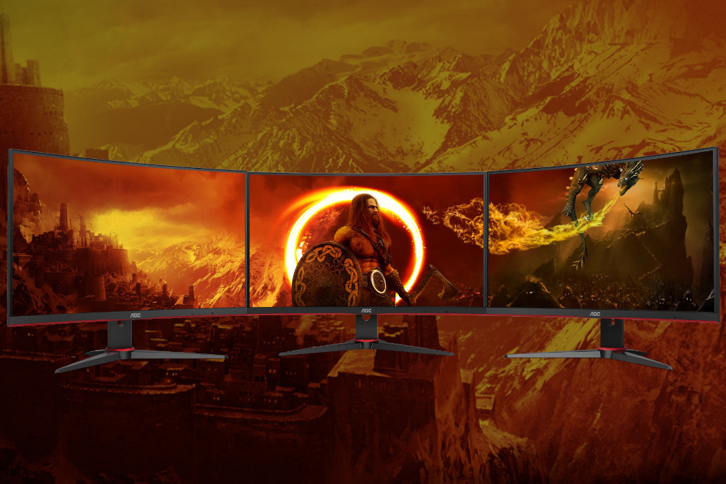 Monitor AOC G2 CQ27G2S/BK - Freesync Premium Pro 