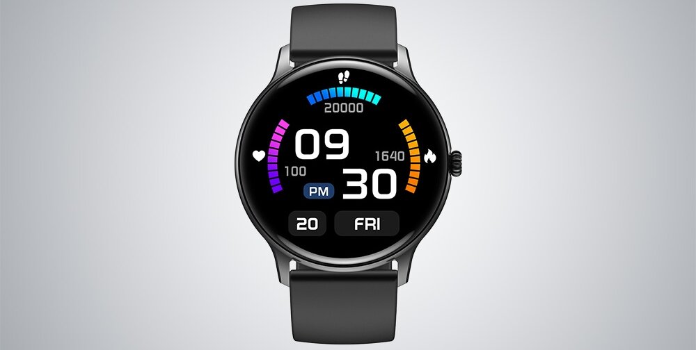 SMARTWATCH COLMI I10 ekran bateria czujniki zdrowie sport pasek ładowanie pojemność rozdzielczość łączność sterowanie krew puls rozmowy smartfon aplikacja