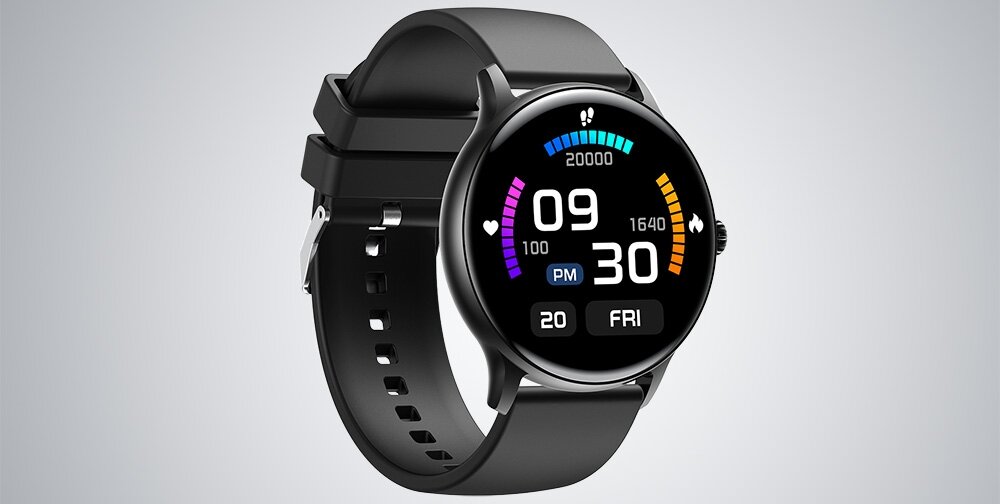 SMARTWATCH COLMI I10 ekran bateria czujniki zdrowie sport pasek ładowanie pojemność rozdzielczość łączność sterowanie krew puls rozmowy smartfon aplikacja