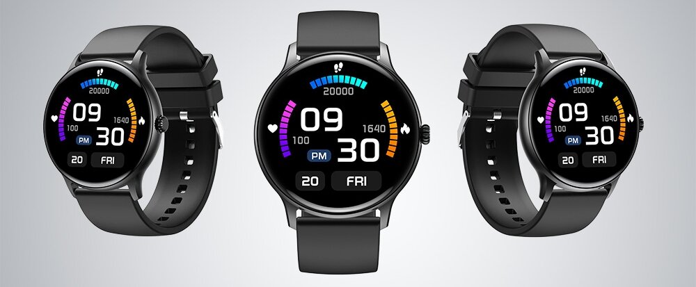 SMARTWATCH COLMI I10 ekran bateria czujniki zdrowie sport pasek ładowanie pojemność rozdzielczość łączność sterowanie krew puls rozmowy smartfon aplikacja