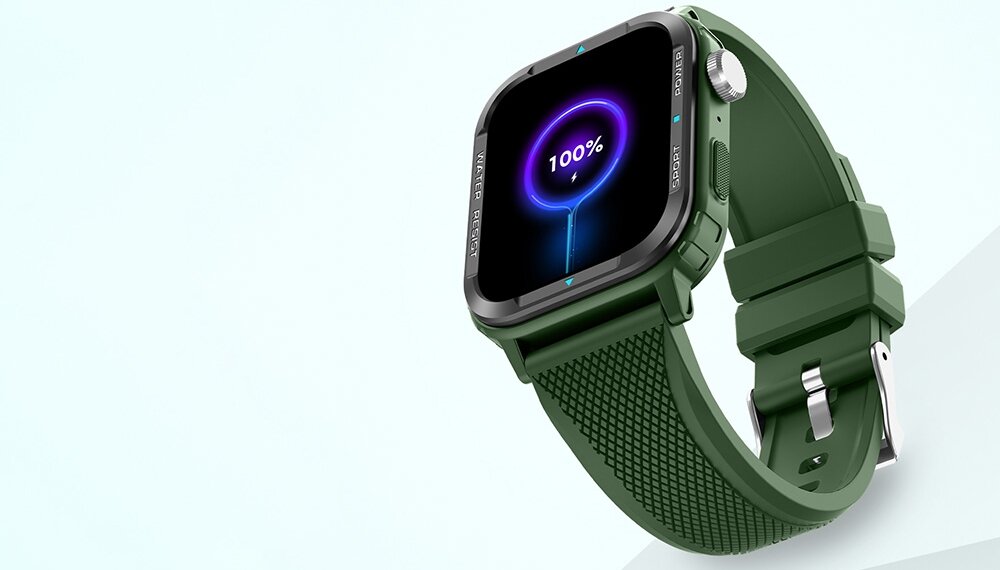 SMARTWATCH COLMI M41 ekran bateria czujniki zdrowie sport pasek ładowanie pojemność rozdzielczość łączność sterowanie krew puls rozmowy smartfon aplikacja