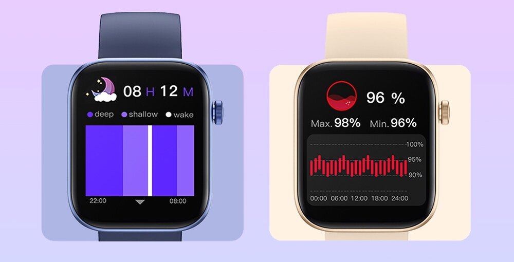 SMARTWATCH COLMI P71 ekran bateria czujniki zdrowie sport pasek ładowanie pojemność rozdzielczość łączność sterowanie krew puls rozmowy smartfon aplikacja