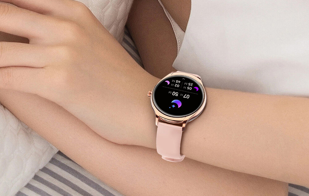 SMARTWATCH COLMI L10 ekran bateria czujniki zdrowie sport pasek ładowanie pojemność rozdzielczość łączność sterowanie krew puls rozmowy smartfon aplikacja