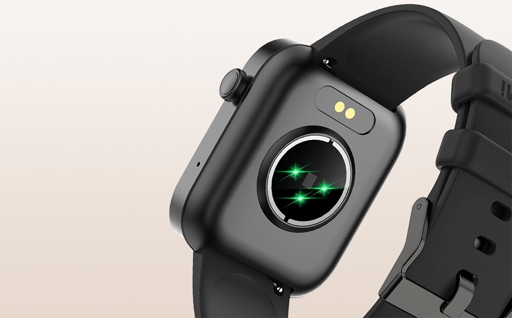 SMARTWATCH COLMI P71 ekran bateria czujniki zdrowie sport pasek ładowanie pojemność rozdzielczość łączność sterowanie krew puls rozmowy smartfon aplikacja