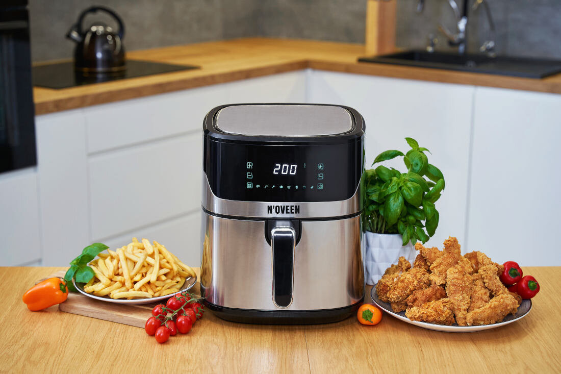Frytkownica beztłuszczowa NOVEEN AF550 Air Fryer Dotykowy panel sterowania