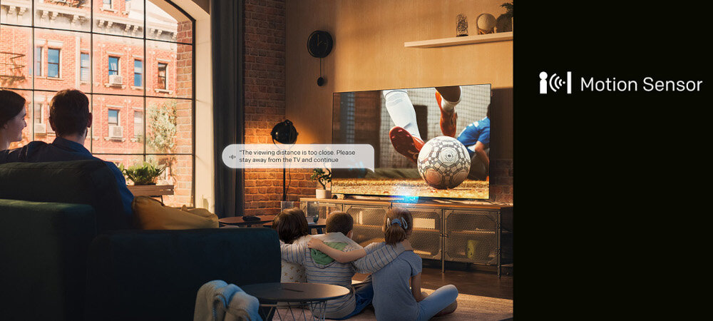 Telewizor METZ MOD9500Z  - motion sensor