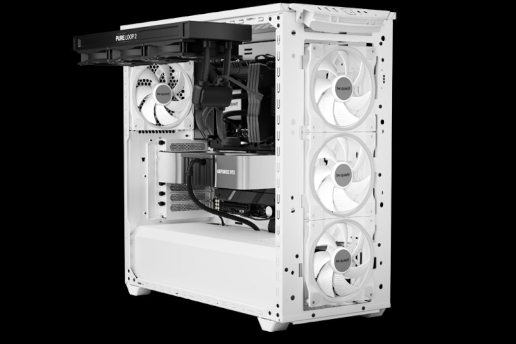 Obudowa BE QUIET! Shadow Base 800 FX Filtry montaż aranżowania kabli panel