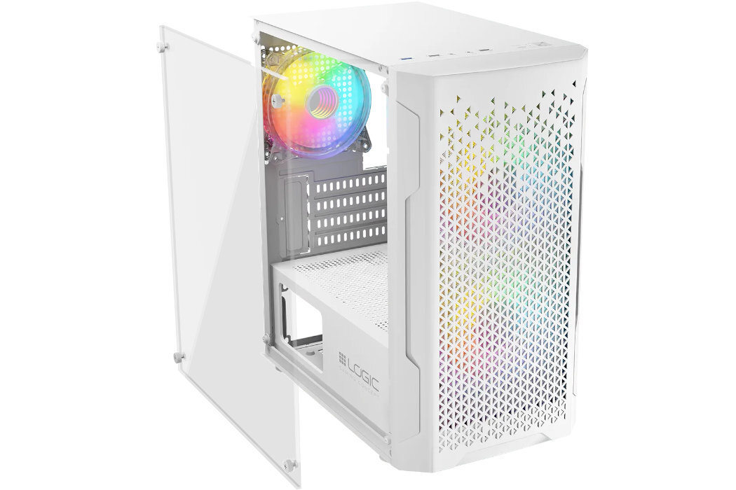 Obudowa LOGIC Aramis Mini ARGB Filtry montaż aranżowania kabli panel