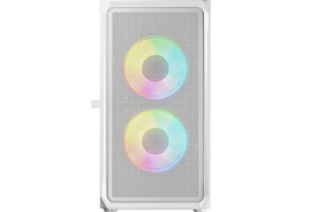 Obudowa LOGIC Portos Mini ARGB Filtry montaż aranżowania kabli panel