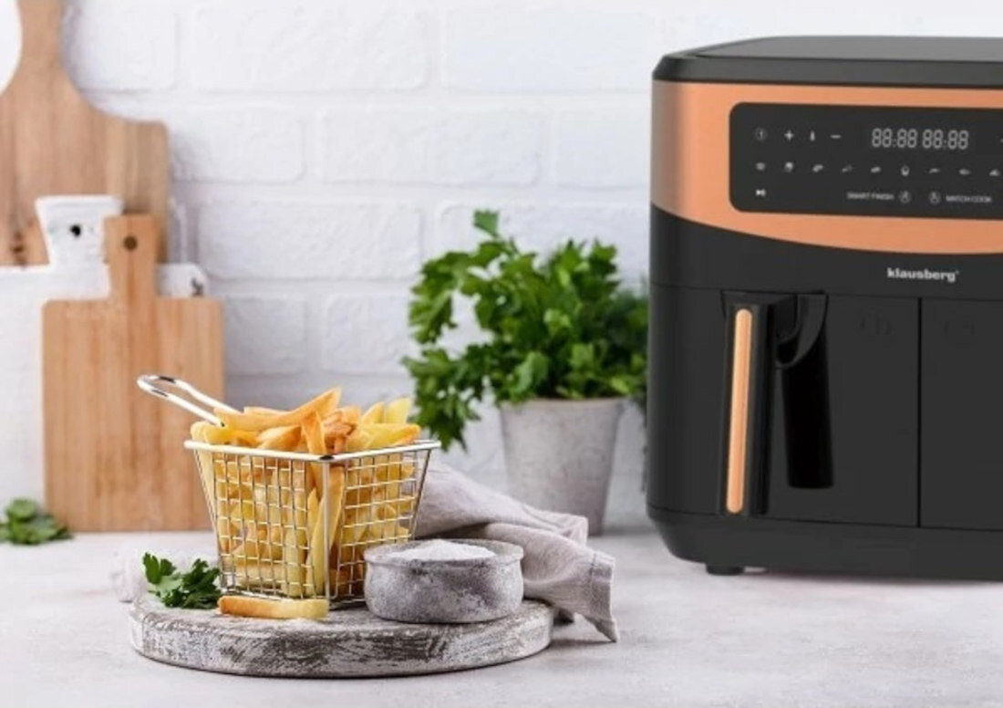 Frytkownica beztłuszczowa KLAUSBERG KB-7589 Air Fryer Timer do 1h