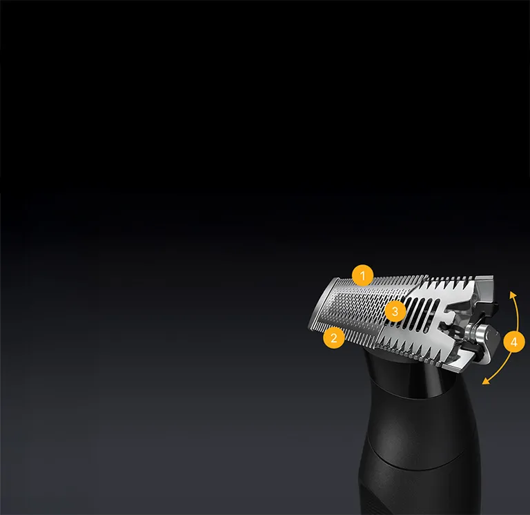 Zestaw do pielęgnacji Braun Series XT5 dla mężczyzn z metalowym ostrzem 4D-flex