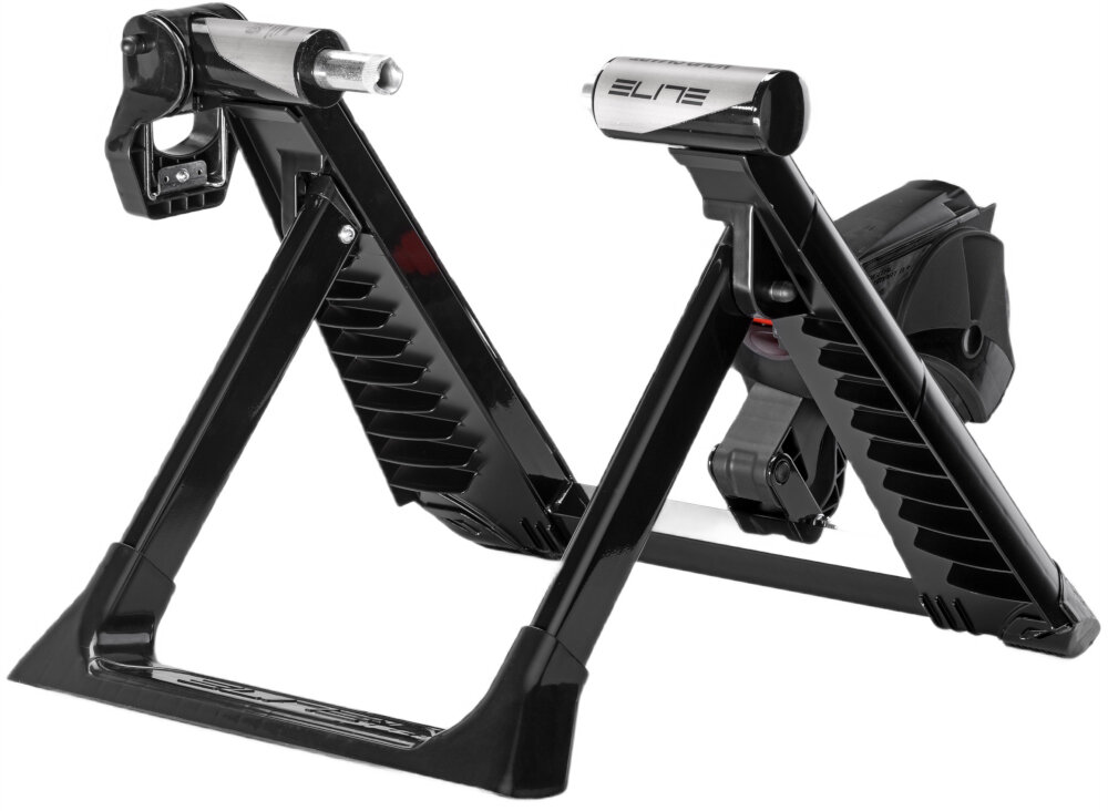 Trenażer rowerowy ELITE Novo Smart wysoka jakosc materialow konstrukcji cicha plynna jazda symulacja jazdy pod gorke o maksymalnym nachyleniu do 6%