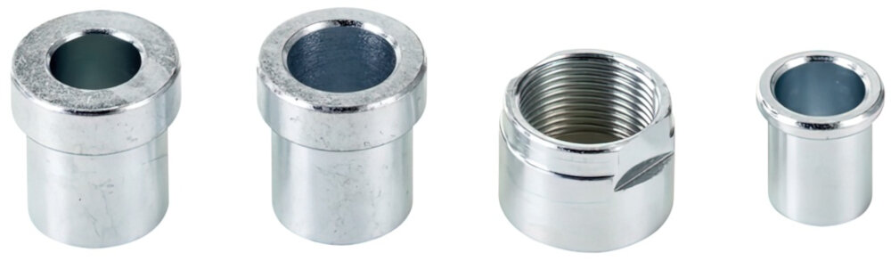 Adapter do osi ELITE EL1014043 do trenazera marki ELITE seria Drivo Direto Turno srednica tylnego kola 10 lub 12 mm stalowy tylne kolo z piasta w standardzie 135 x 10 lub 135 x 12 stabilnosc