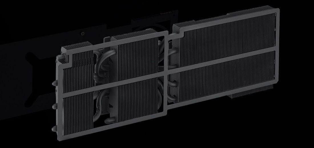 Karta graficzna ASUS ProArt GeForce RTX 4060 Ti OC Edition 16GB - Dostosowany radiator 