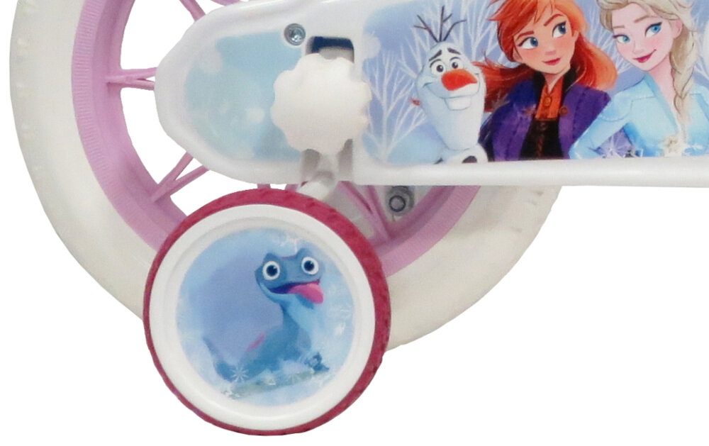 Rower dziecięcy DISNEY Kraina Lodu 2 14 cali dla dziewczynki kolka boczne