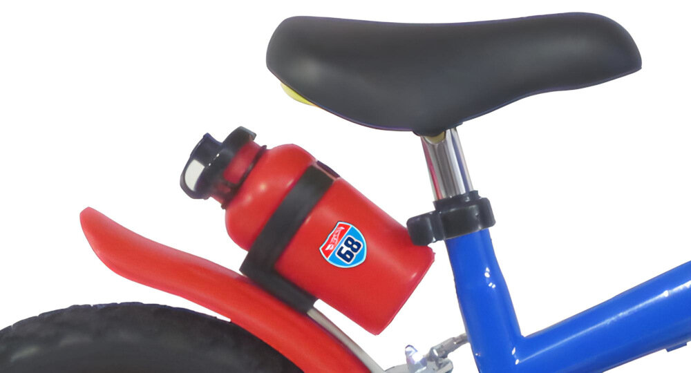 Rower dziecięcy HOT WHEELS 16 cali dla chłopca siodełko wygodne piankowe bidon blotniki