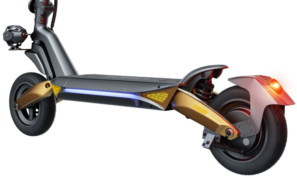 Hulajnoga elektryczna RUPTOR R3 Miedziany kola duze 10-calowe grube opony amortyzacja