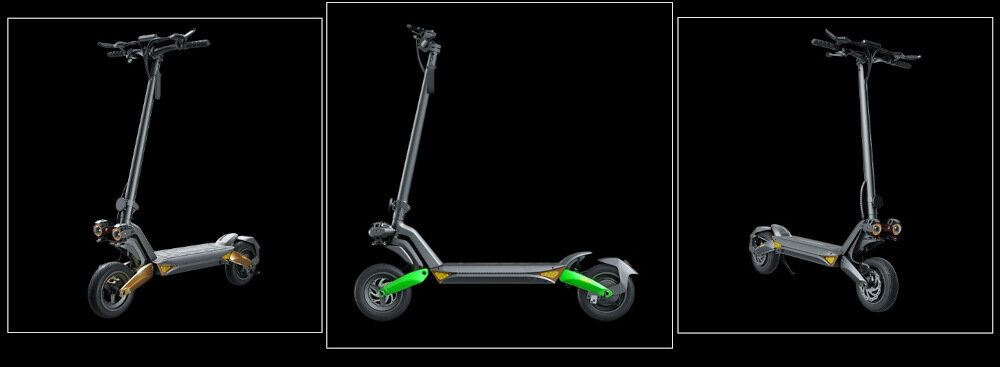 Hulajnoga elektryczna RUPTOR R3 Miedziany sygnal dzwiekowy tempomat