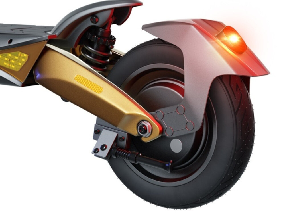 Hulajnoga elektryczna RUPTOR R3 Miedziany silnik ekstremalnie wydajny moc 800 W maksymalna predkosc do 20 km/h w tylnym kole