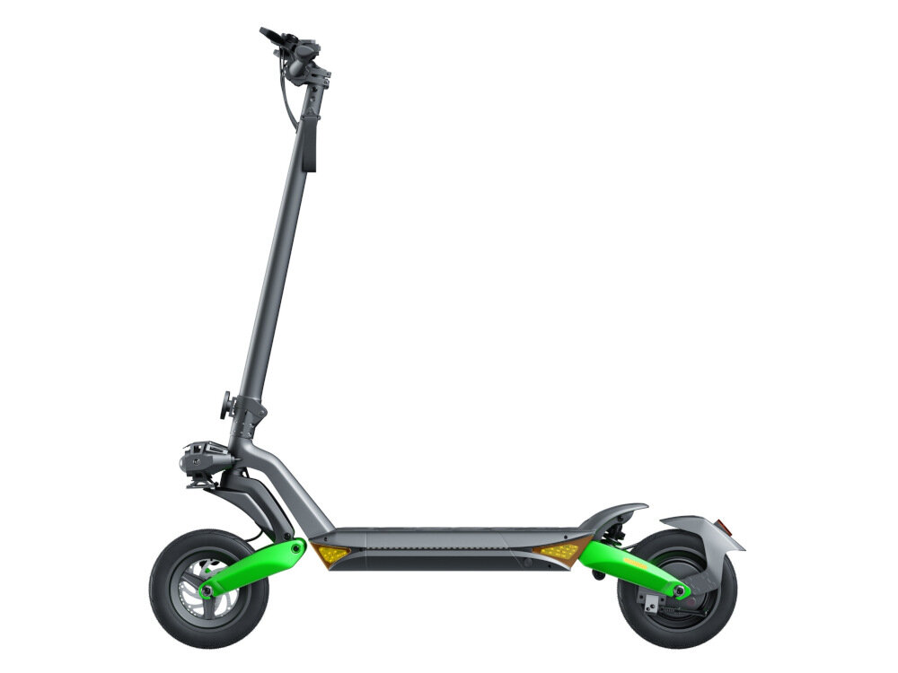 Hulajnoga elektryczna RUPTOR R3 Zielony 4 tryby jazdy ECO Standard Sport Pieszy tryb pieszy automatyczne utrzymanie predkosci miedzy 1 a 5 km/h