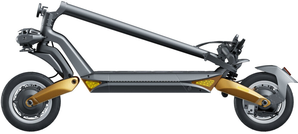 Hulajnoga elektryczna RUPTOR R6 Miedziany skladana konstrukcja latw transport bezpiezny system skladania