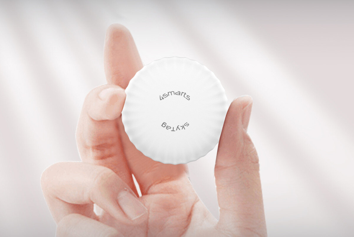 Lokalizator 4SMARTS SkyTag Slim (4 szt.) bateria design