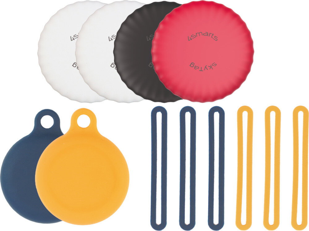 Lokalizator 4SMARTS SkyTag Slim (4 szt.) zestaw akcesoria