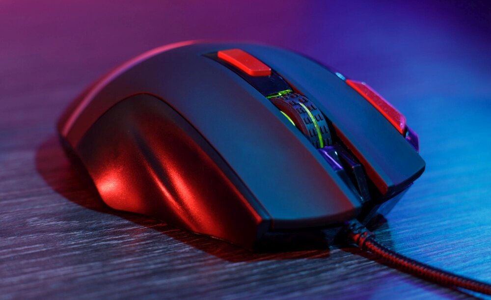 Mysz SUREFIRE Eagle Claw RGB podswietlenie przyciski kontrola rozgrywka manewry programowalne przyciski