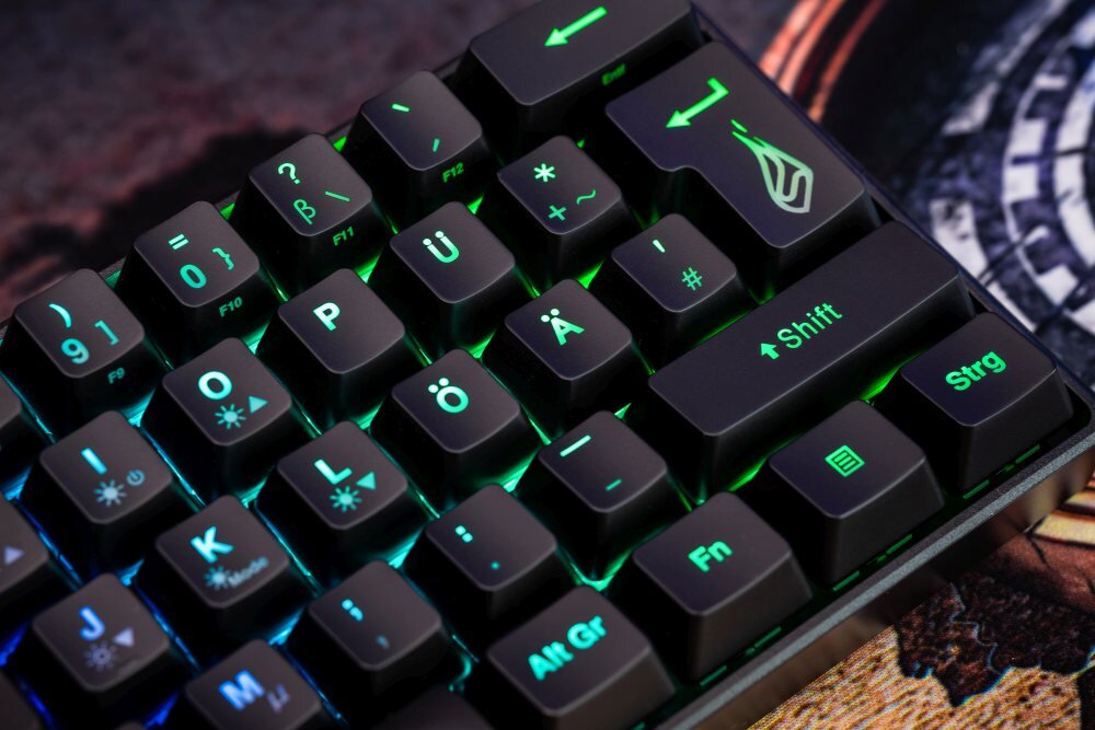 Klawiatura SUREFIRE Kingpin M1 RGB tryby RGB podswietlenie