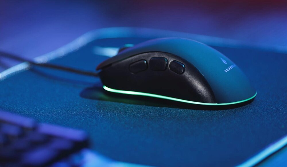 Mysz SUREFIRE Condor Claw RGB podswietlenie przyciski kontrola rozgrywka manewry programowalne przyciski